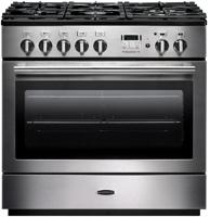 Rangemaster PROP90FXDFFSS/C Professional+ FX 90 Dual Fuel 89060 Dual Fuel Range Cooker Stainless Steel ( Chrome Trim )