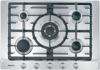 Miele KM2032 75cm, Built-In 5 Burner Gas Hob Clean Steel