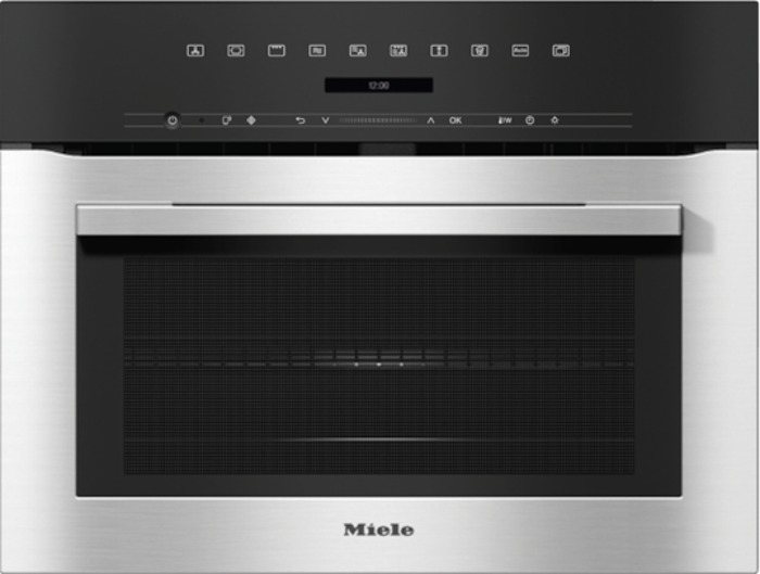 Miele H7140BM 60cm, Built-In Combi Microwave & Grill Built-in Microwave Clean Steel