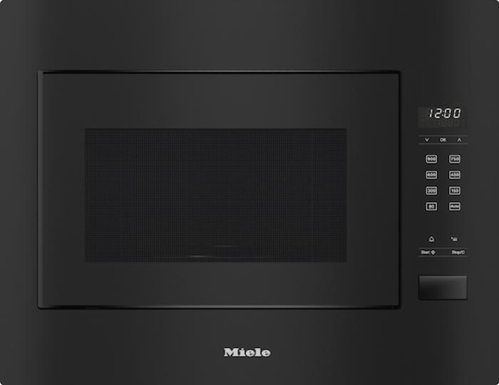 Miele M2240SC 60cm, Built-In 900W Built-in Microwave Obsidian Black