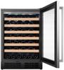 Hisense RW18W4NSWGF 54 Bottle 153-Litre Wine Cooler Stainless steel