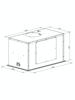 CATA UBICON52BK.1 52cm Insert Canopy Hood Black