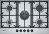 NEFF T27DS59N0 N70, Gas hob, 75 cm Gas Hob Stainless steel