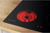 Indesit RI860C  - 4 Zones Ceramic Hob with Lateral Knobs Control Ceramic Hob Black