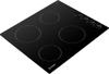 Indesit RI860C  - 4 Zones Ceramic Hob with Lateral Knobs Control Ceramic Hob Black