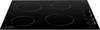 Indesit RI860C  - 4 Zones Ceramic Hob with Lateral Knobs Control Ceramic Hob Black