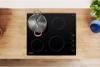 Indesit RI860C  - 4 Zones Ceramic Hob with Lateral Knobs Control Ceramic Hob Black