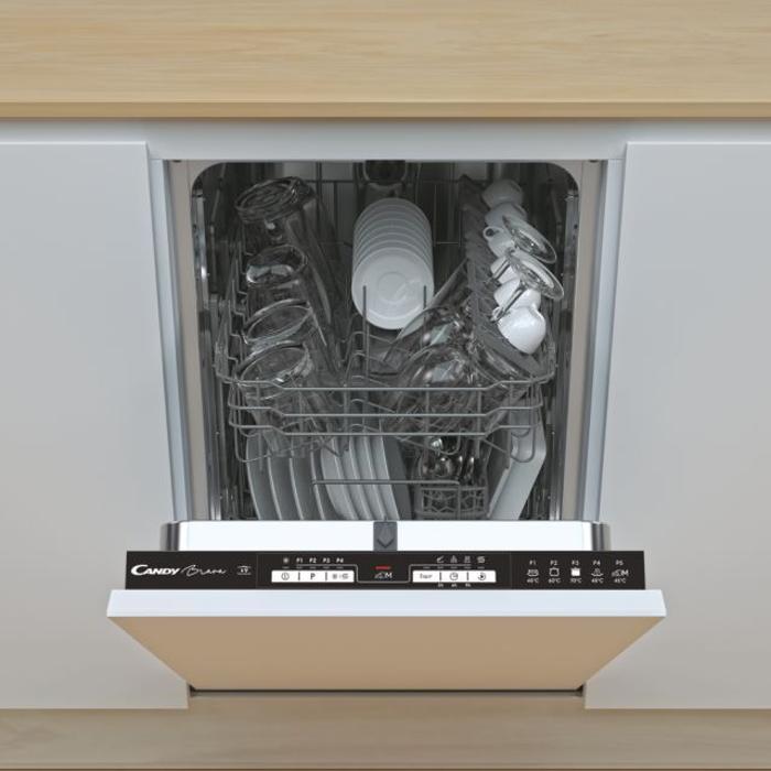 Candy CMIH 1L949-80 Brava Full-integrated, 9 place settings 45cm Slimline ( CMIH1L949 ) Integrated Dishwasher 