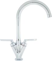 Prima BPR1057 Dual  Lever V Shape Mixer Tap Chrome