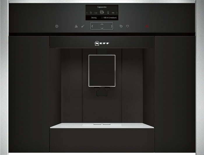 NEFF C17KS61H0 Built-in fully automatic Built-in Coffee Machine Black