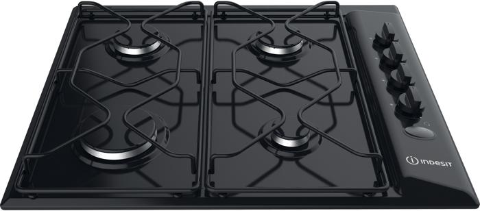 Indesit PAA 642 IBK Aria 60cm 4 Burner ( PAA642IBK ) Gas Hob Black