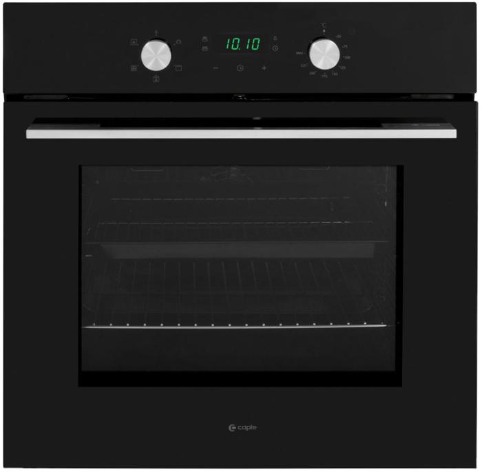 Caple C2234BK Classic 60cm 67-Litre 5 Functions Touch control Built-in Single Electric Oven Black