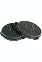 CATA CARBFILT4 One Pack of Two Hood Filters Black