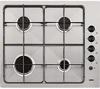 Zanussi ZPGF4030X Electric Fan Oven With 4 Burner Gas Hob ( Oven and Hob Pack ) Stainless steel