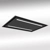 Luxair LA-90-CELUX-SM-BLK Celux 90cm Slimline Ceiling Cooker Hood Hood Black