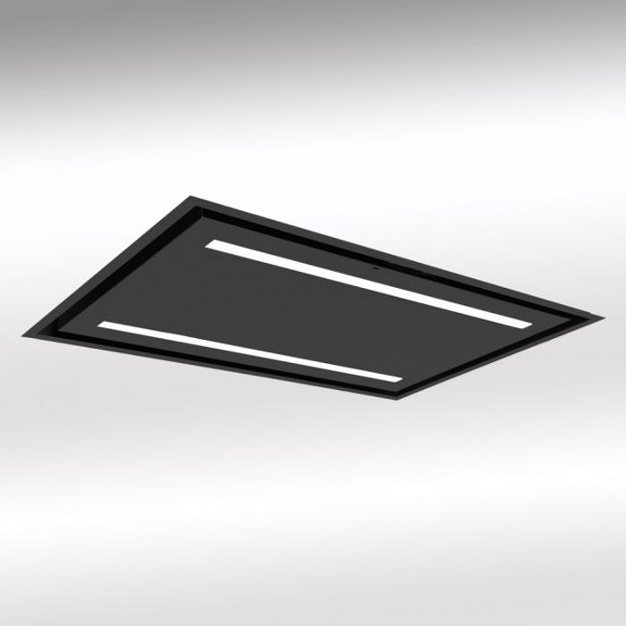 Luxair LA-90-CELUX-SM-BLK Celux 90cm Slimline Ceiling Cooker Hood Hood Black