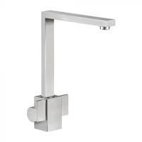 Carysil HS965B Twin lever Tap Brushed Steel