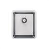 Carysil UM1023 Rhombus Compact Single Bowl Undermount Sink Stainless steel