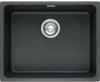 Franke Kubus KBG 110 50 Fragranite (125.0153.594 KBG11050 ) Undermount Sink Onyx