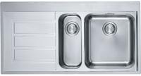 Franke Epos EOX 651 1.5 Bowl (Left Hand Drainer) Inset Sink Stainless steel