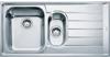 Franke Neptune NEX 251 ( Right Hand Drainer ) Inset Sink Stainless steel