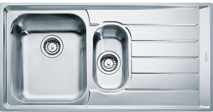 Franke Neptune NEX 251 ( Right Hand Drainer ) Inset Sink Stainless steel