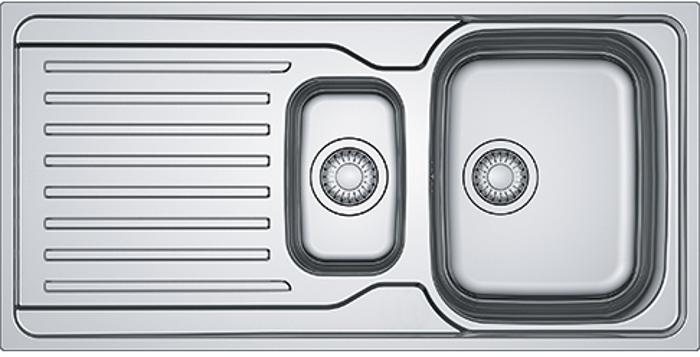 Franke Antea AZN 651 1.5 Bowl Inset Sink Stainless steel