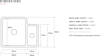 Caple ETT150U Ettra 150 Ceramic 1.5 Bowl Including Waste Kit CPK1101 Undermount Sink White