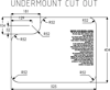 Abode AW5016 Matrix R50 1.5 Bowl RH Main Bowl Undermount Sink Brushed Steel