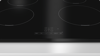 Bosch HHF113BA0B Single Electric Oven + PIE631BB5E 4 Zone Induction ( Oven and Hob Pack ) Black
