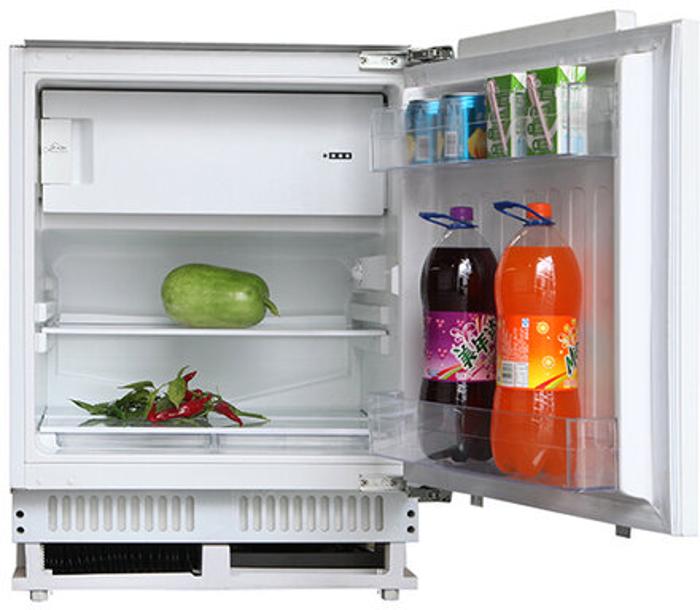 Teknix BITKUR2 117-Litre Under Counter with Ice Box Integrated Fridge White
