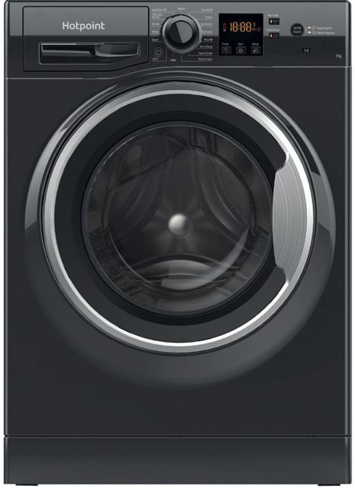 Hotpoint NSWF 743U BS UK N   7kg 1400 Spin ( NSWF743UBSUKN ) Freestanding Washing Machine Black