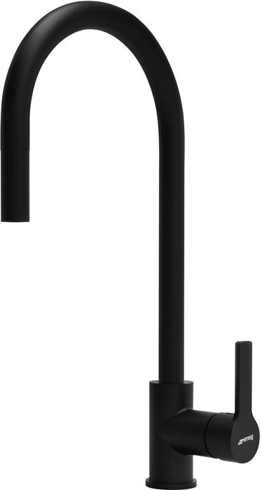 Smeg MID2MN Pull-Out Spray Mixer Tap Black