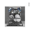 Candy CDIN4D530PB/E 60cm 15 Place settings Integrated Dishwasher 