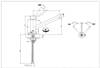 NS Neptune Top Lever Tap ( ELO0044 ) Tap Black