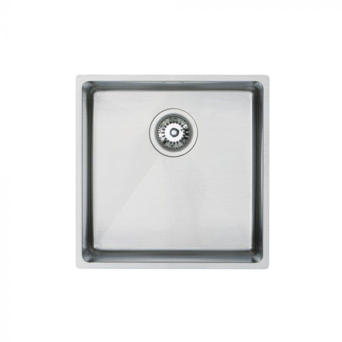 Carysil SR1510 Quadrus Compact Single Bowl ( Suitable for undermount or inset ) Undermount Sink Stainless steel