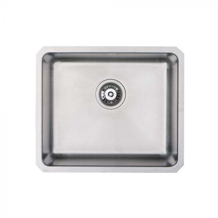 Carysil UM1024 Rhombus large single bowl Undermount Sink Stainless steel