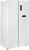 Teknix TSBSW911772W Frost Free 562-Litre Water Dispenser - Non-Plumbed American Style Fridge Freezer White