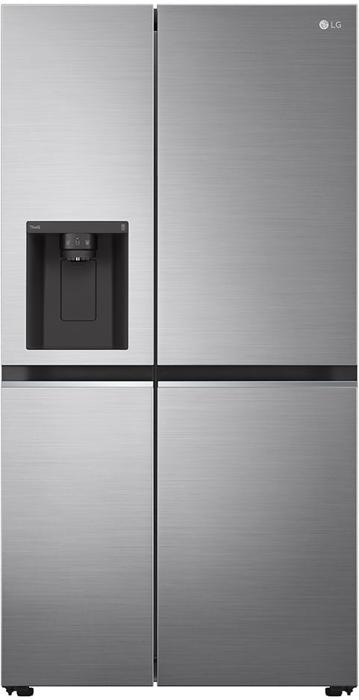 LG GSLV71PZTF  LG NatureFRESH™  635-Litres Non-Plumbed American Style Fridge Freezer Shiny Steel