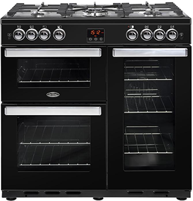 Belling Cookcentre 90G b 90cm ( 444444077 ) Gas Range Cooker Black