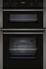 NEFF N 50 U1ACE2HG0B CircoTherm® Built-in Double Electric Oven Graphite