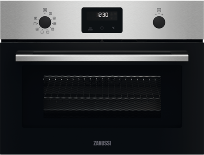 Zanussi ZVENM6X1 Compact series 60 CookQuick Microwave with Grill Oven Built-in Microwave Stainless steel