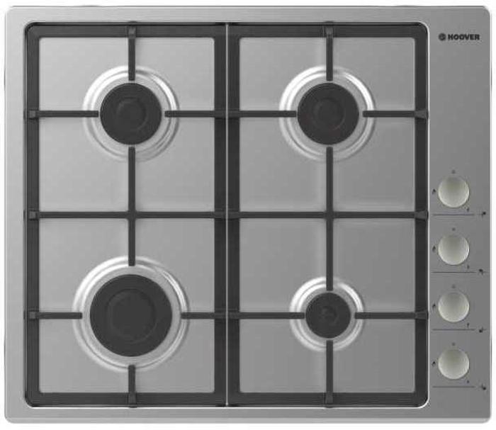Hoover HHG6LSX H-HOB 300 4 Burner Gas Hob Stainless steel