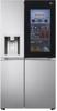 LG GSXV90BSAE InstaView Door-in-Door 635-Litre WiFi connected American Style Fridge Freezer Noble Steel
