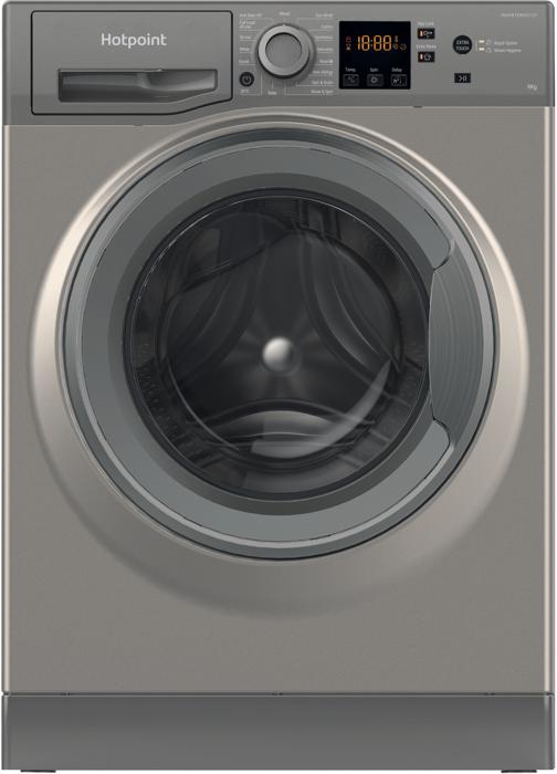 Hotpoint NSWF 945 C GG UKN 9kg 1400Spin ( NSWF945CGG ) Freestanding Washing Machine Graphite