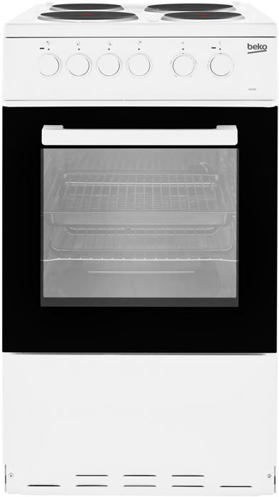 BEKO KS530W 50cm Single Oven Freestanding Electric Cooker White