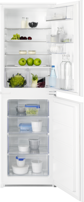 Electrolux LNT3LF18S5 266-Litres ColdSense Low Frost Integrated Fridge Freezer White