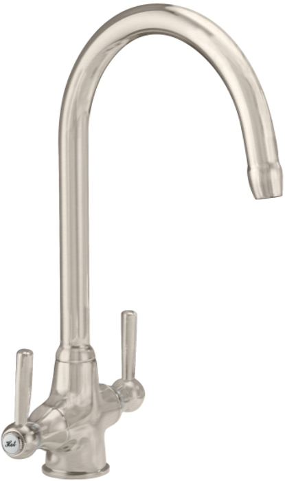 Francis Pegler 4P1070 Rune Mixer Tap Brushed Nickel