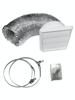 CATA KITVENT2 150mm ventilation kit for external venting Ducting Kit 