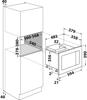 Hotpoint MF25G IX H 25-Litres   Compact ( MF25GIXH ) Built-in Microwave Stainless steel